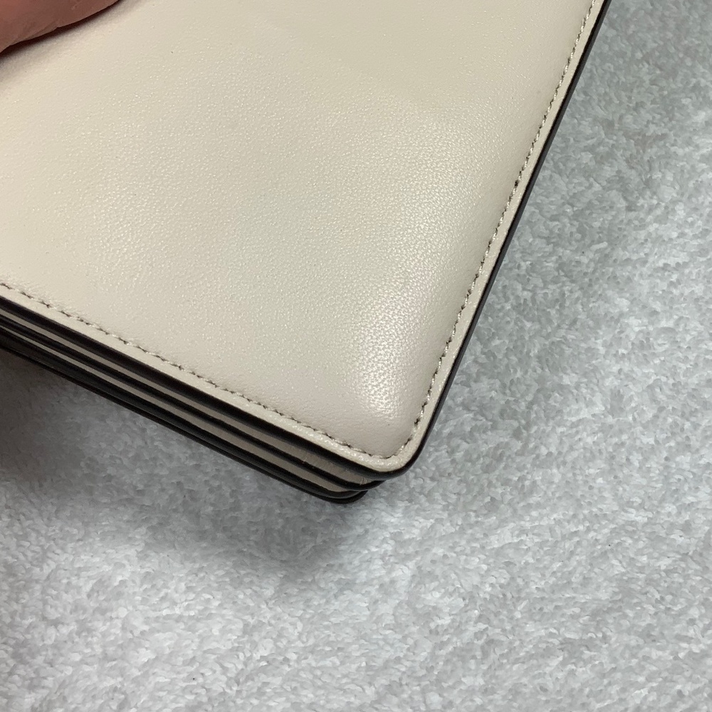 Coach Callie Foldover Clutch With Quilting And Rivets 76543 - Picture 12 of 14